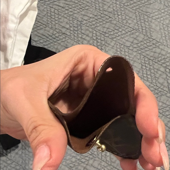 Louis Vuitton Dark Brown Monogram coin purse - Picture 3 of 3
